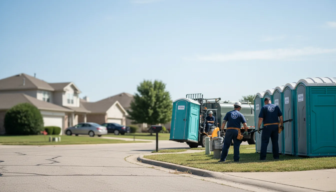 Porta Potty Rental in White Oak, TX near me